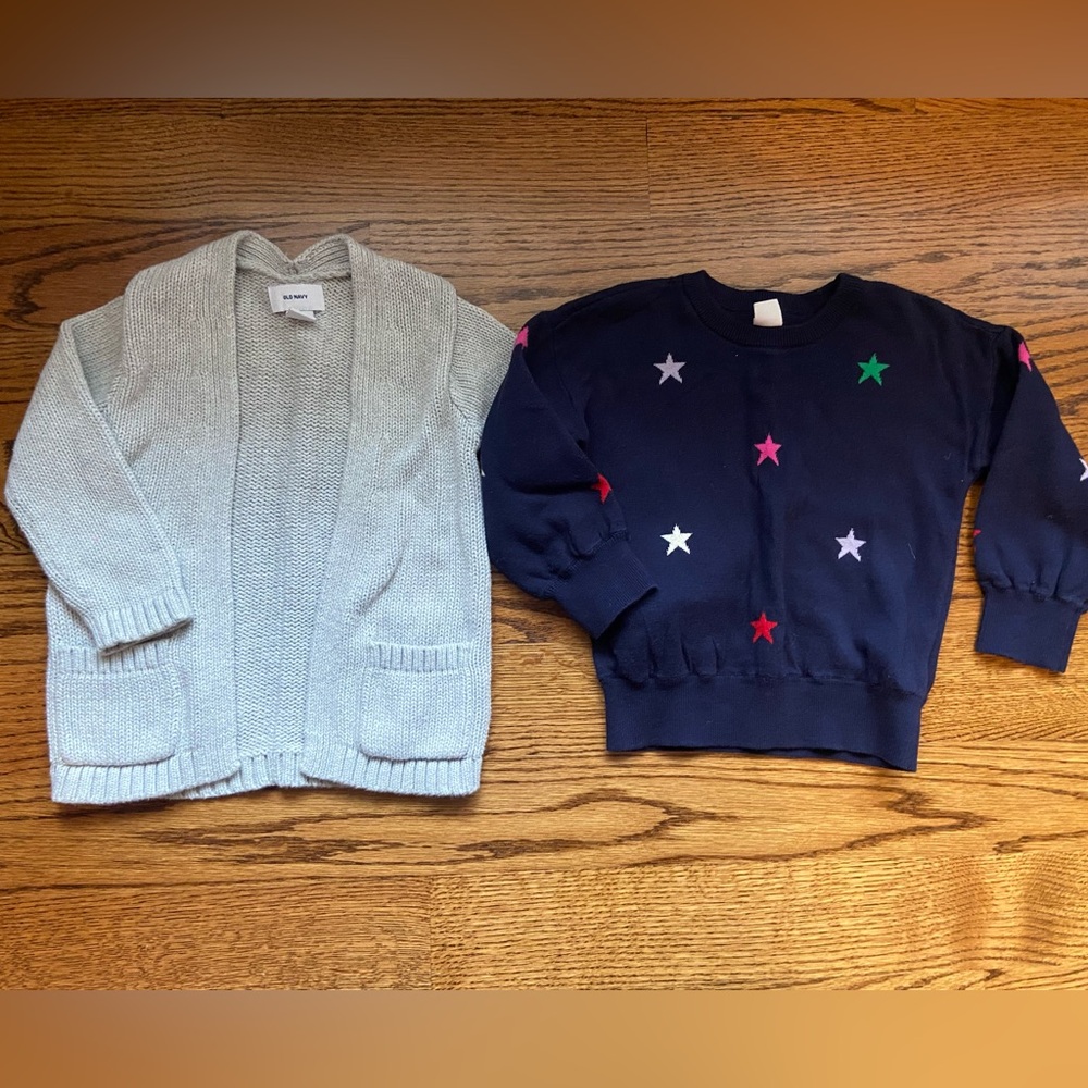 Gap and Old Navy sweater bundle, girls 3T